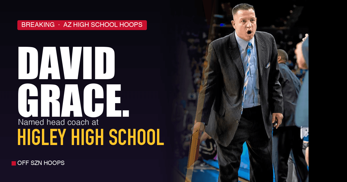David Grace named head boys basketball coach at Higley High School