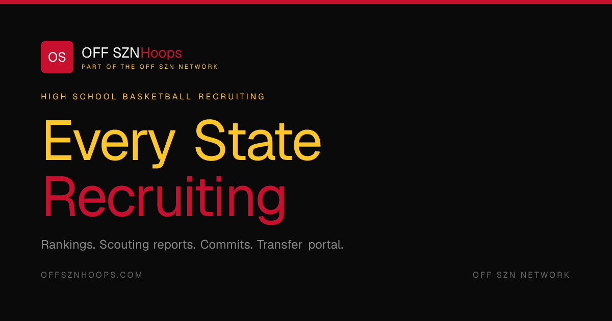 Class of 2030 — Rankings · Commits · News | OFF SZN Hoops